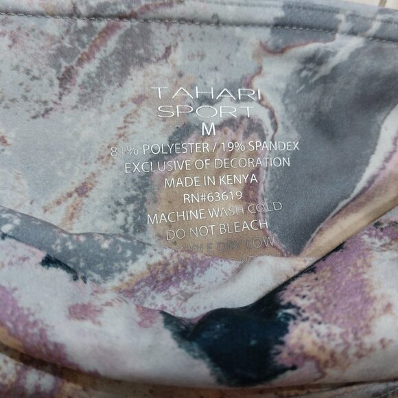 Tahari Sport Tights Comfort Stretch Best Exercise Must Have On MEDIUM - Picture 14 of 15